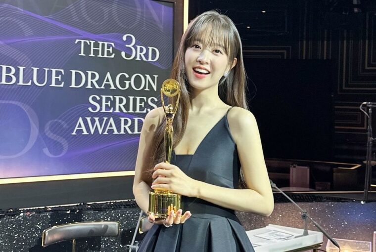 Park Bo Young no 3º Blue Dragon Series Awards