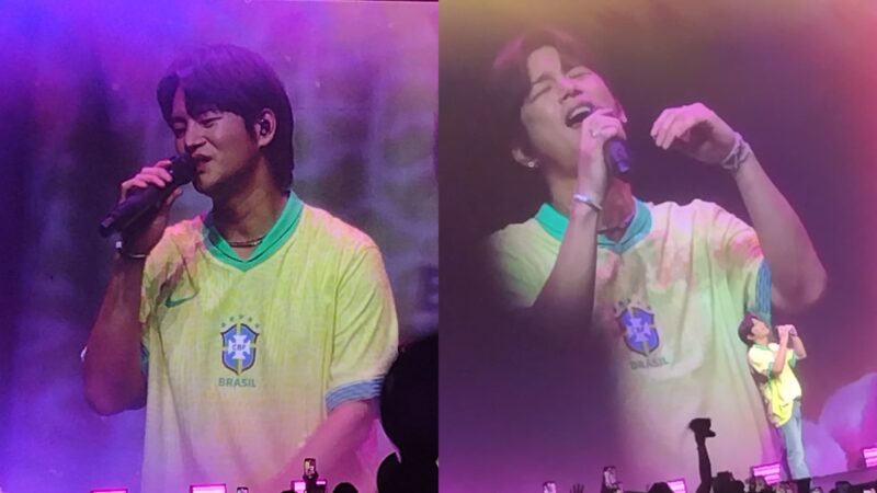 “Eu acho que me apaixonei pelo Brasil”, diz Seo In Guk durante primeiro fan meeting no Brasil