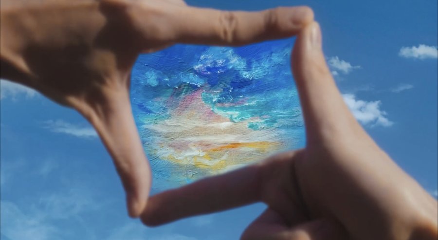 O céu de Seiji O céu pela visão de Seiji. Reprodução/Mydramalist