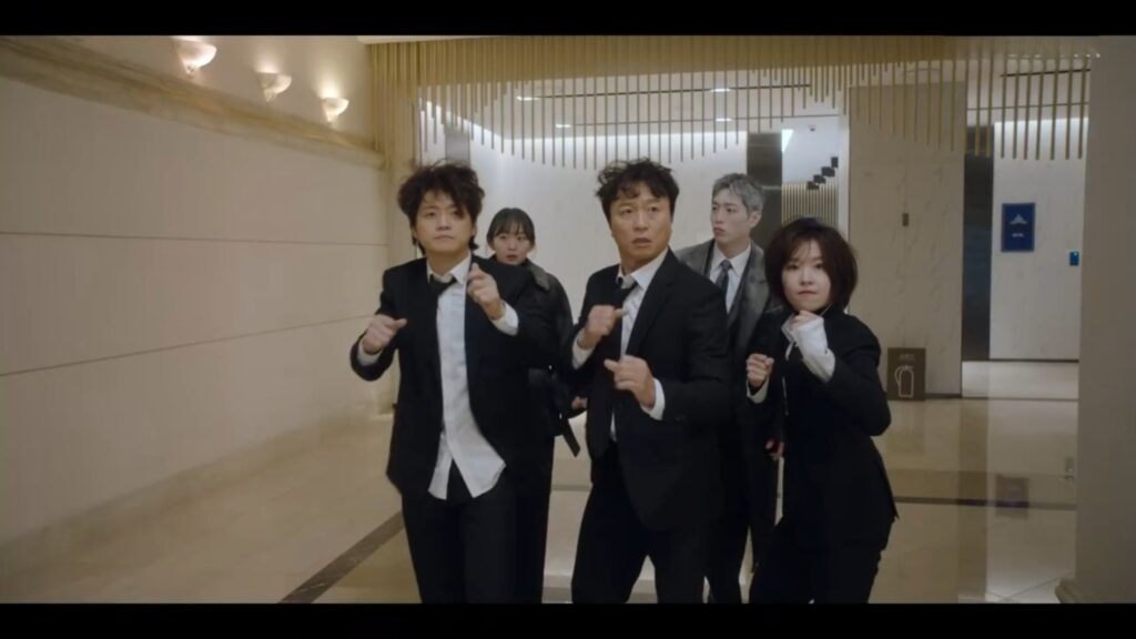 Squad Squad de Undercover High School. Reprodução/Dramabeans.