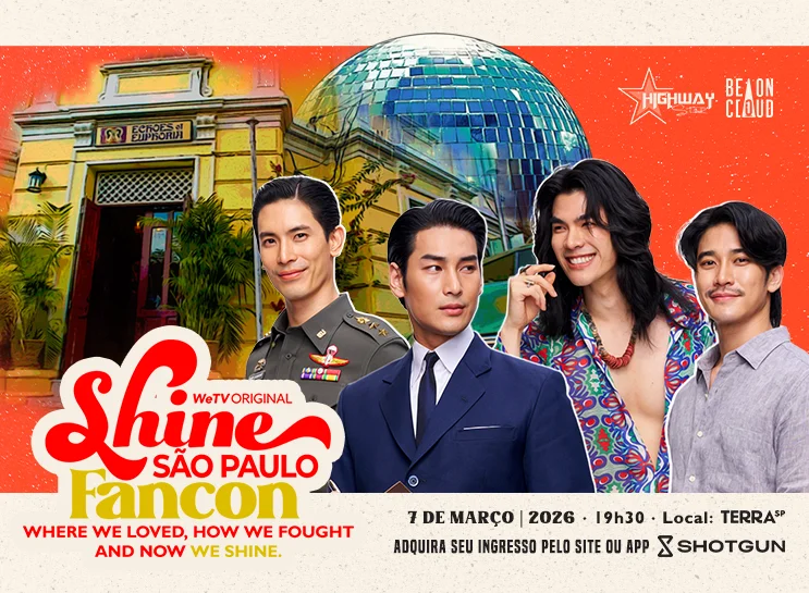 SHINE no Brasil: elenco terá fancon em São Paulo