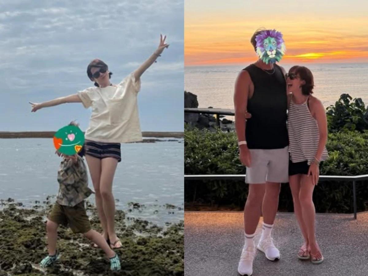 Hyun Bin e Son Ye Jin são vistos em férias em família em Los Angeles
