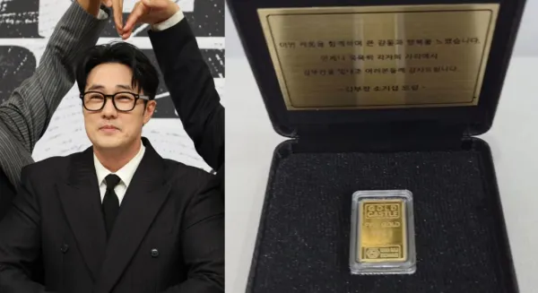So Ji Sub presenteia elenco e equipe de ‘Agent Kim Reactivated’ com ouro após fim das gravações